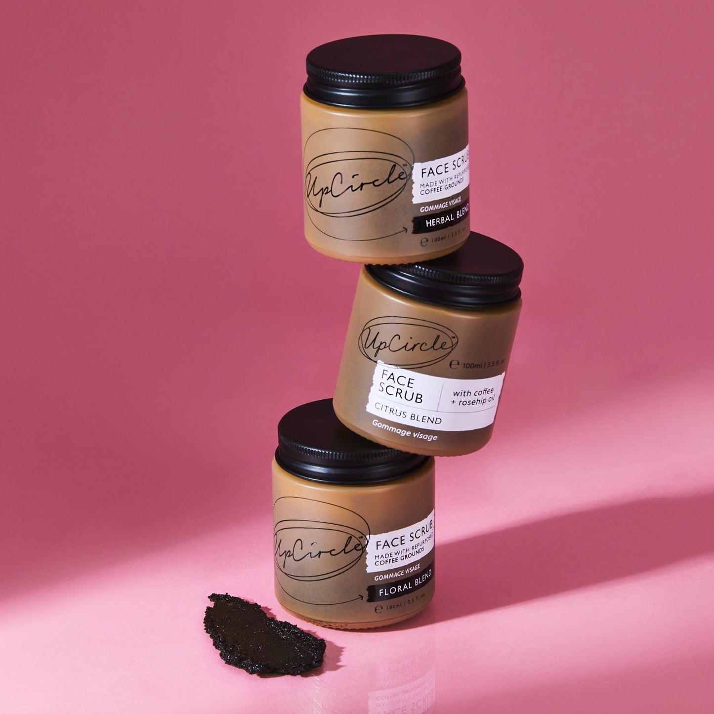 UpCircle Coffee Face Scrub - Floral Blend