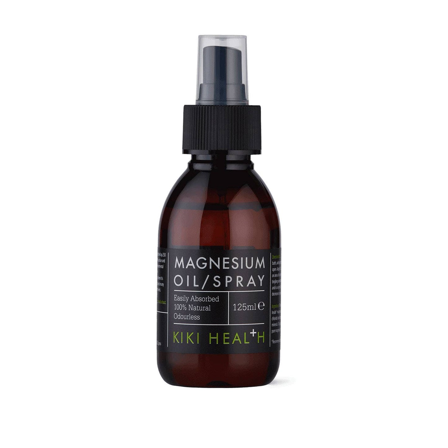 KIKI Health Magnesium Oil Spray 125ml - Beauty and the Benefit