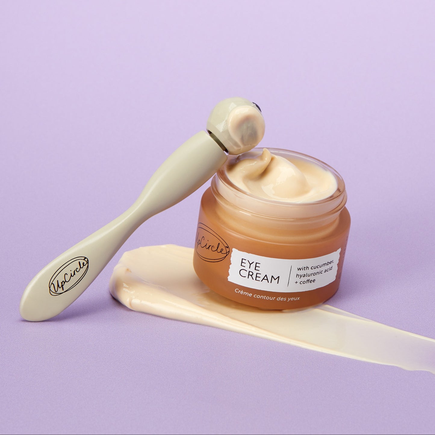 UpCircle - Eye Cream with Cucumber, Hyaluronic Acid + Coffee