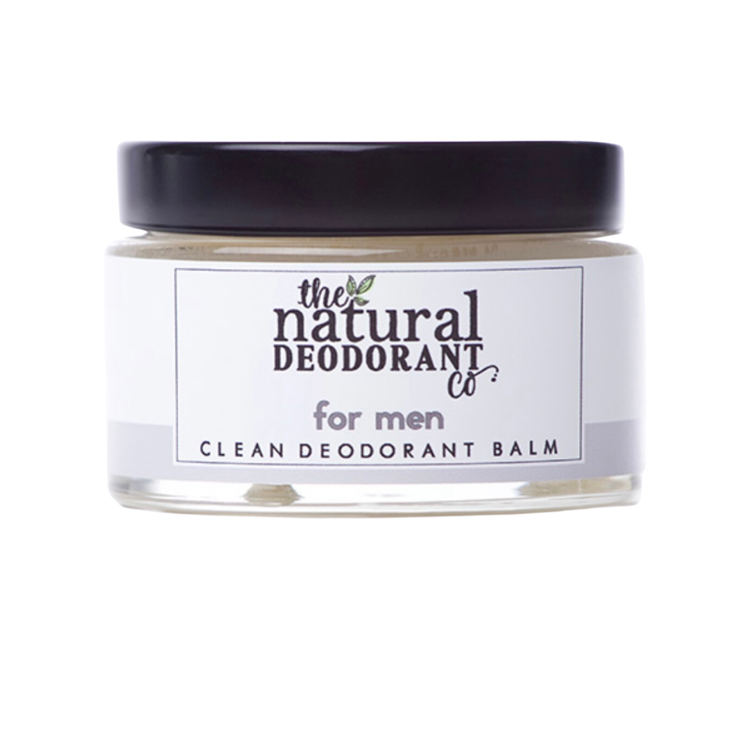The Natural Deodorant Co. Clean Deodorant Balm for Men 55g - Beauty and the Benefit