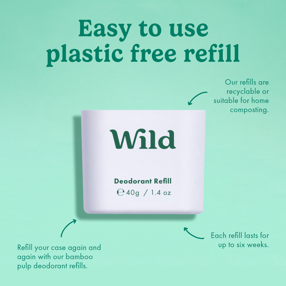 Wild - Fresh Cotton & Sea Salt Deo Refill