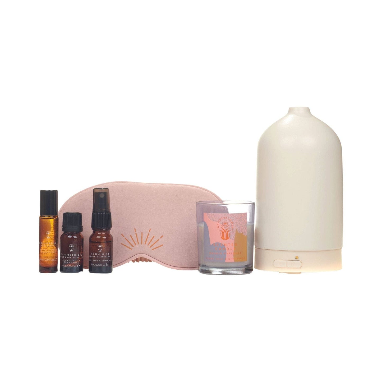 Wanderflower Time to Breathe Aromatherapy Relaxation Set