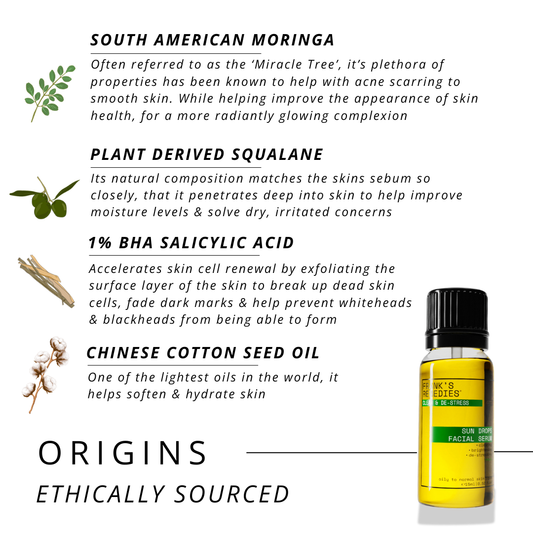 Frank's Remedies - Sun Drops Facial Serum - Beauty and the Benefit