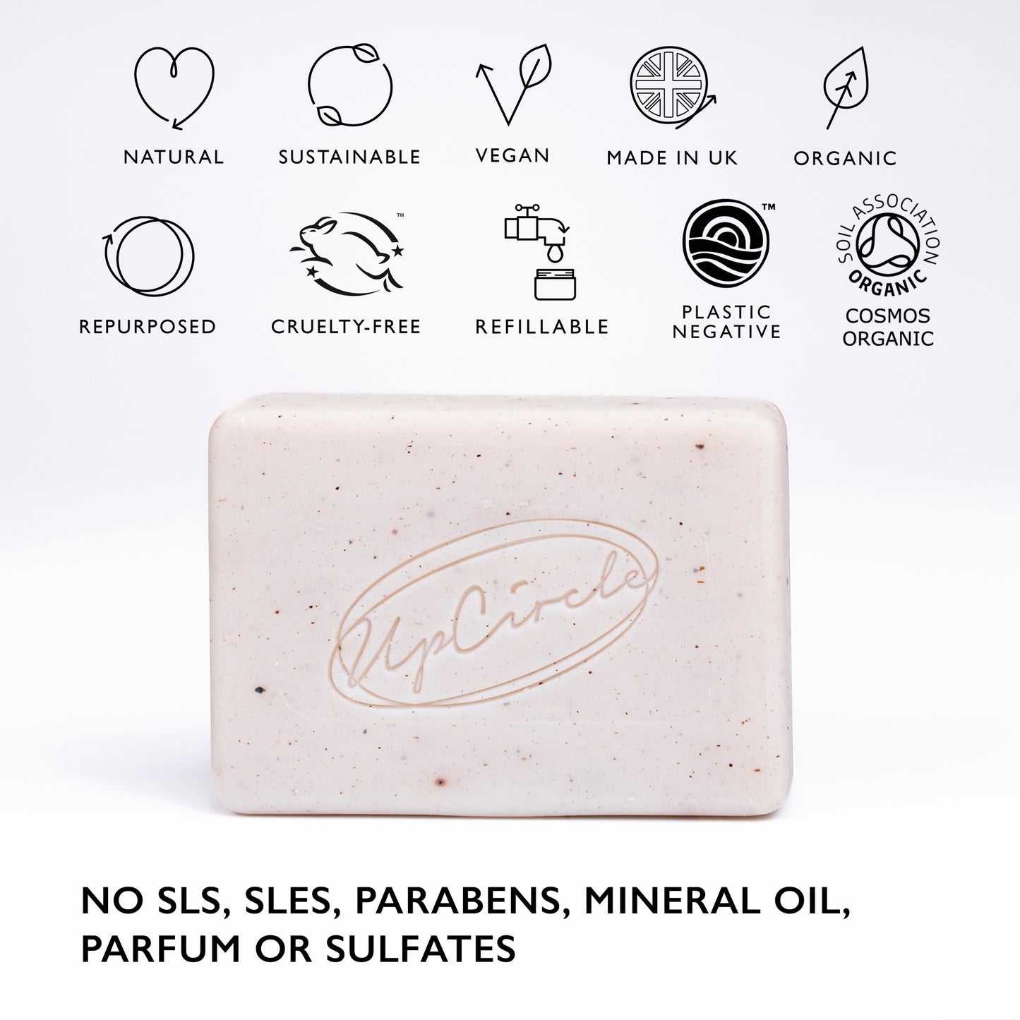 UpCircle - Cleansing Soap Bar with Fennel + Cardamom