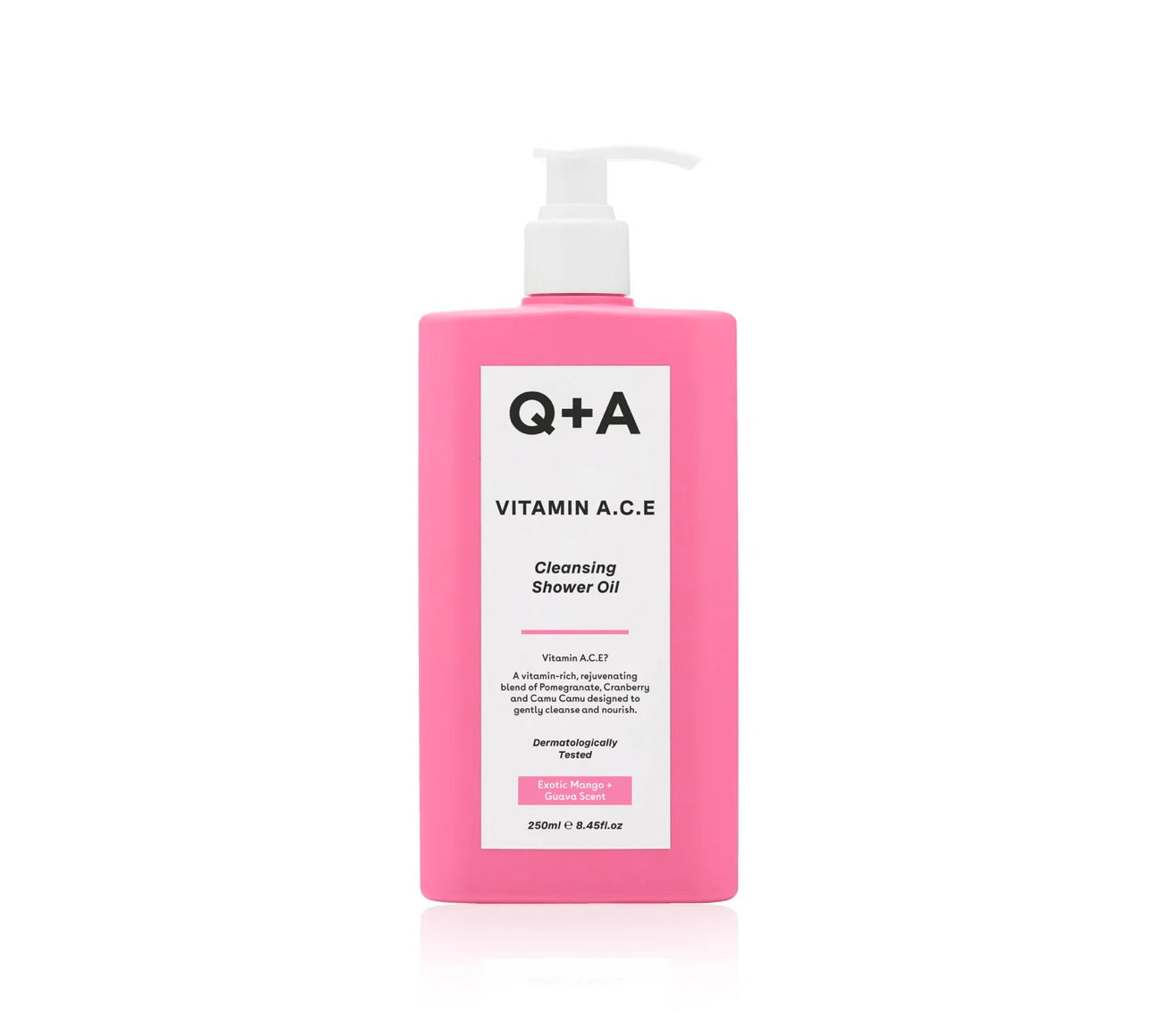 Q+A Vitamin A.C.E Cleansing Shower Oil