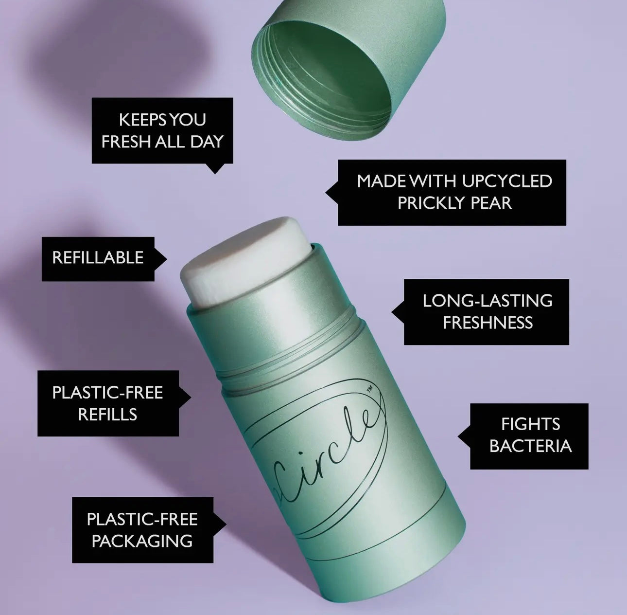 UpCircle Deodorant with Macadamia + Bergamot