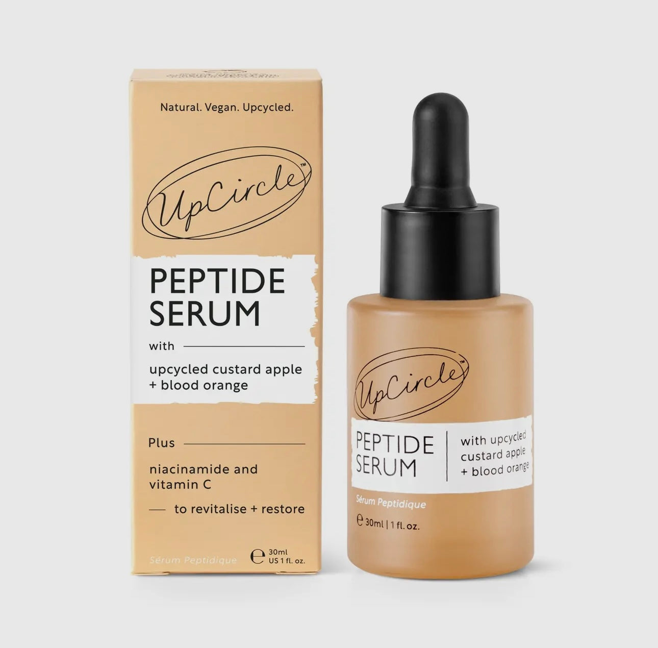 UpCircle Peptide Serum with Custard Apple + Blood Orange