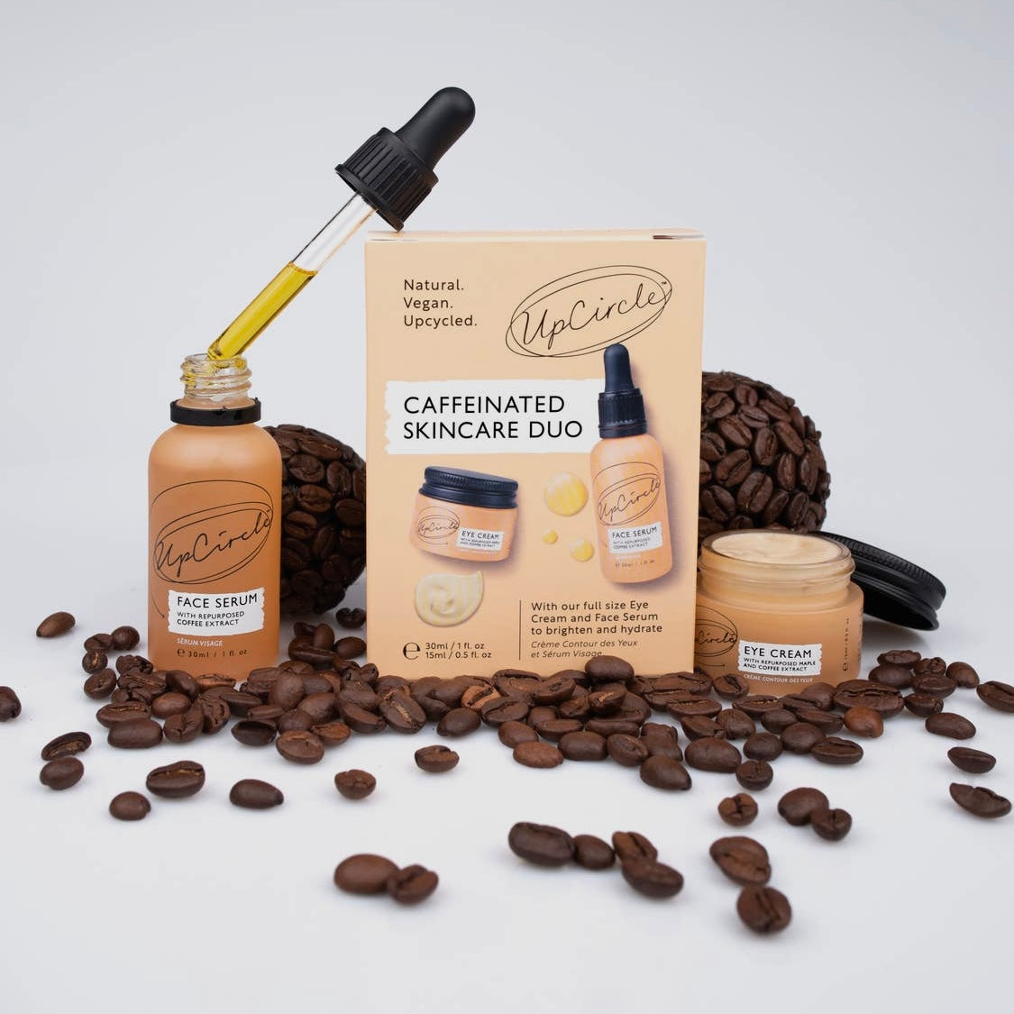 UpCircle - The Caffeinated Skincare Duo - Beauty and the Benefit