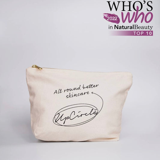 UpCircle - Cotton Wash Bag - Beauty and the Benefit