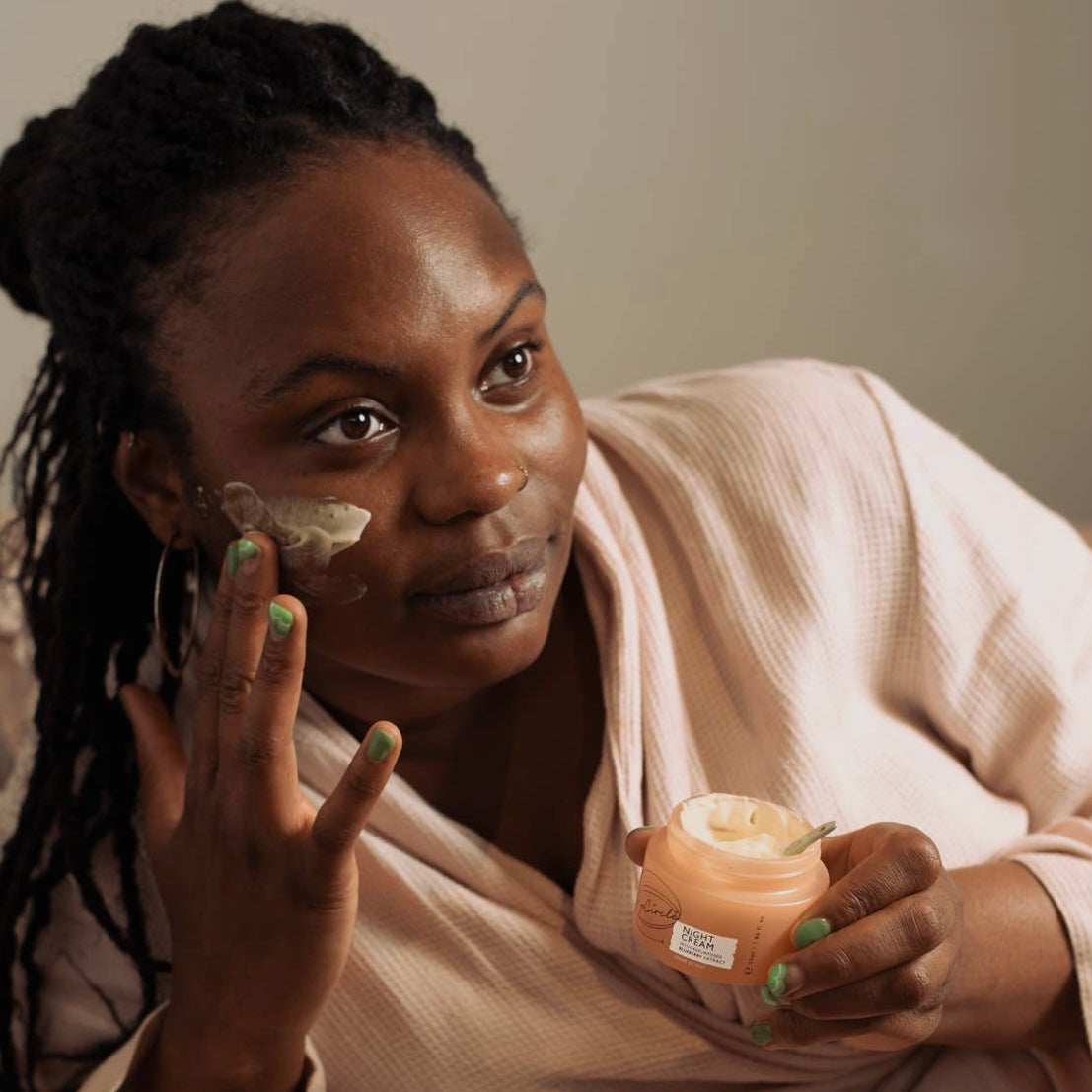 UpCircle - Night Cream with Hyaluronic Acid - Beauty and the Benefit