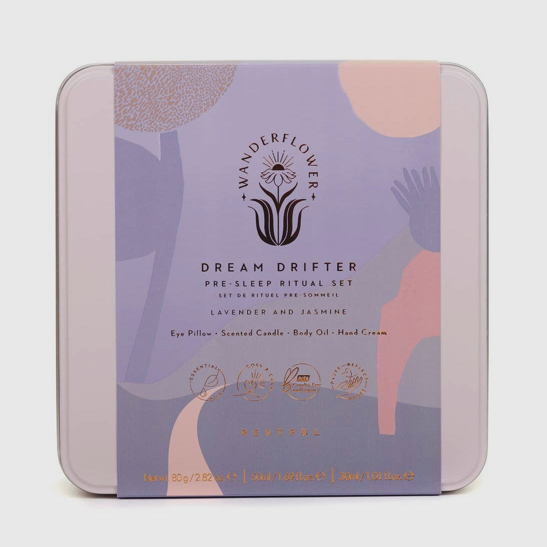 Wanderflower - Dream Drifter Pre Sleep Ritual Set - Beauty and the Benefit