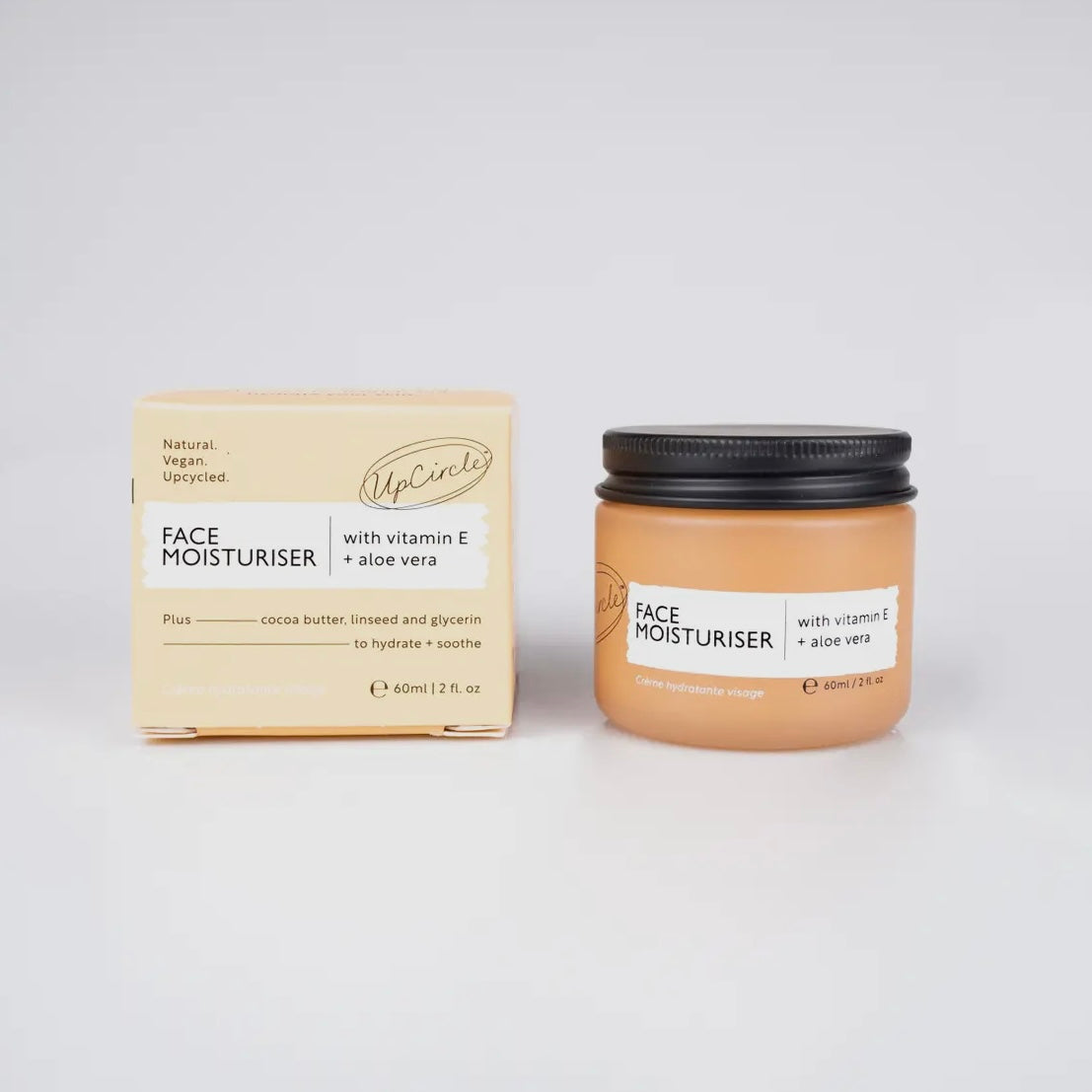 UpCircle - Face Moisturiser with Vitamin E + Aloe Vera - Day Cream as - Beauty and the Benefit