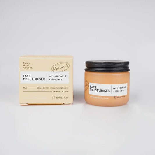UpCircle -  Face Moisturiser with Vitamin E + Aloe Vera - Day Cream as - Beauty and the Benefit