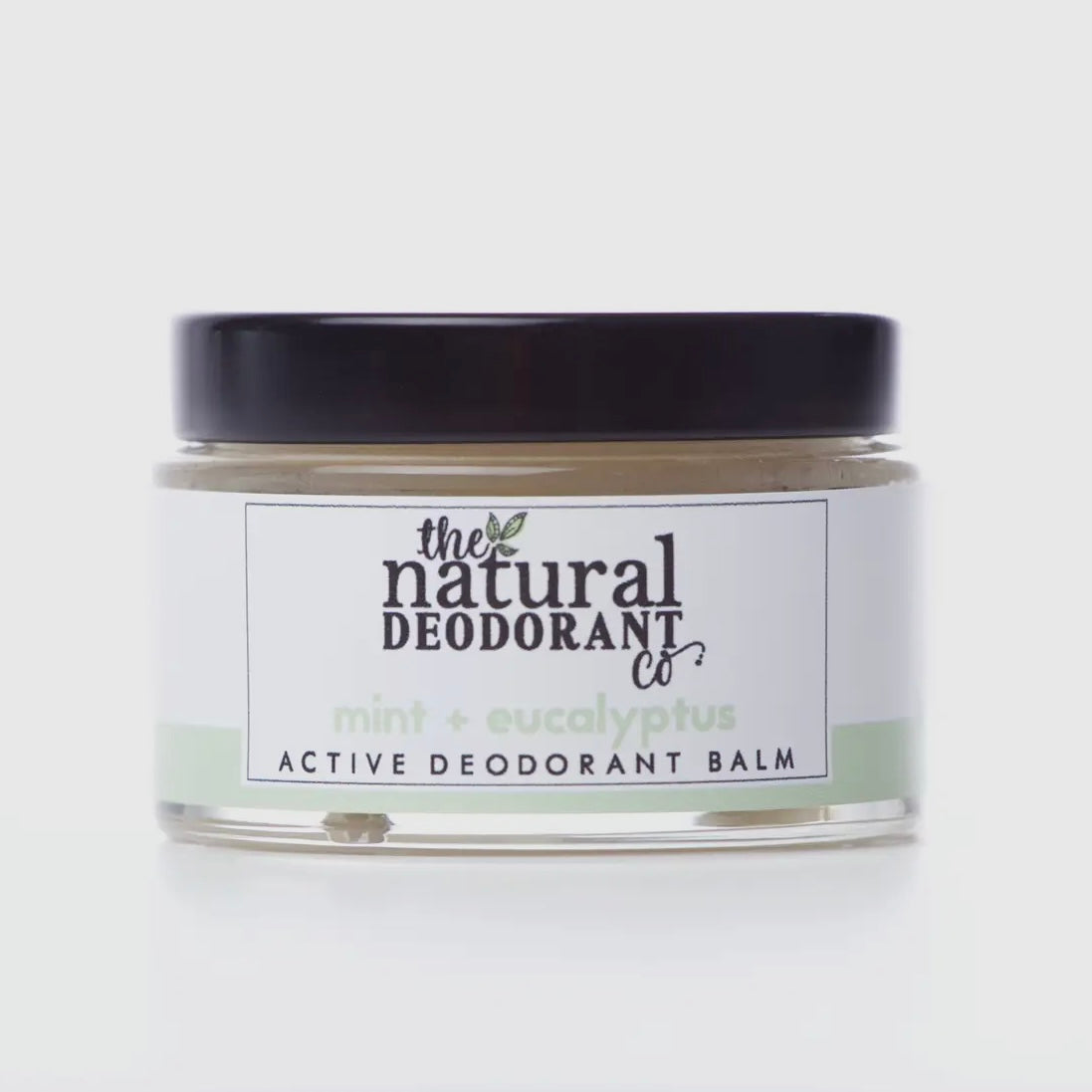 The Natural Deodorant Co. Active Deodorant Balm Mint + Eucalyptus 55g - Beauty and the Benefit