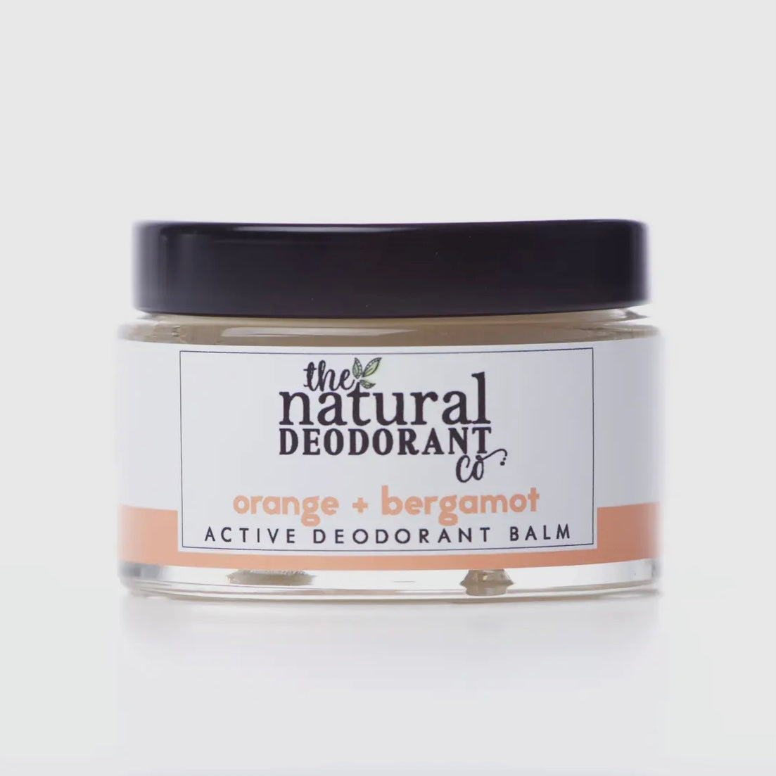 The Natural Deodorant co. Active Deodorant Balm Orange + Bergamot 55g - Beauty and the Benefit