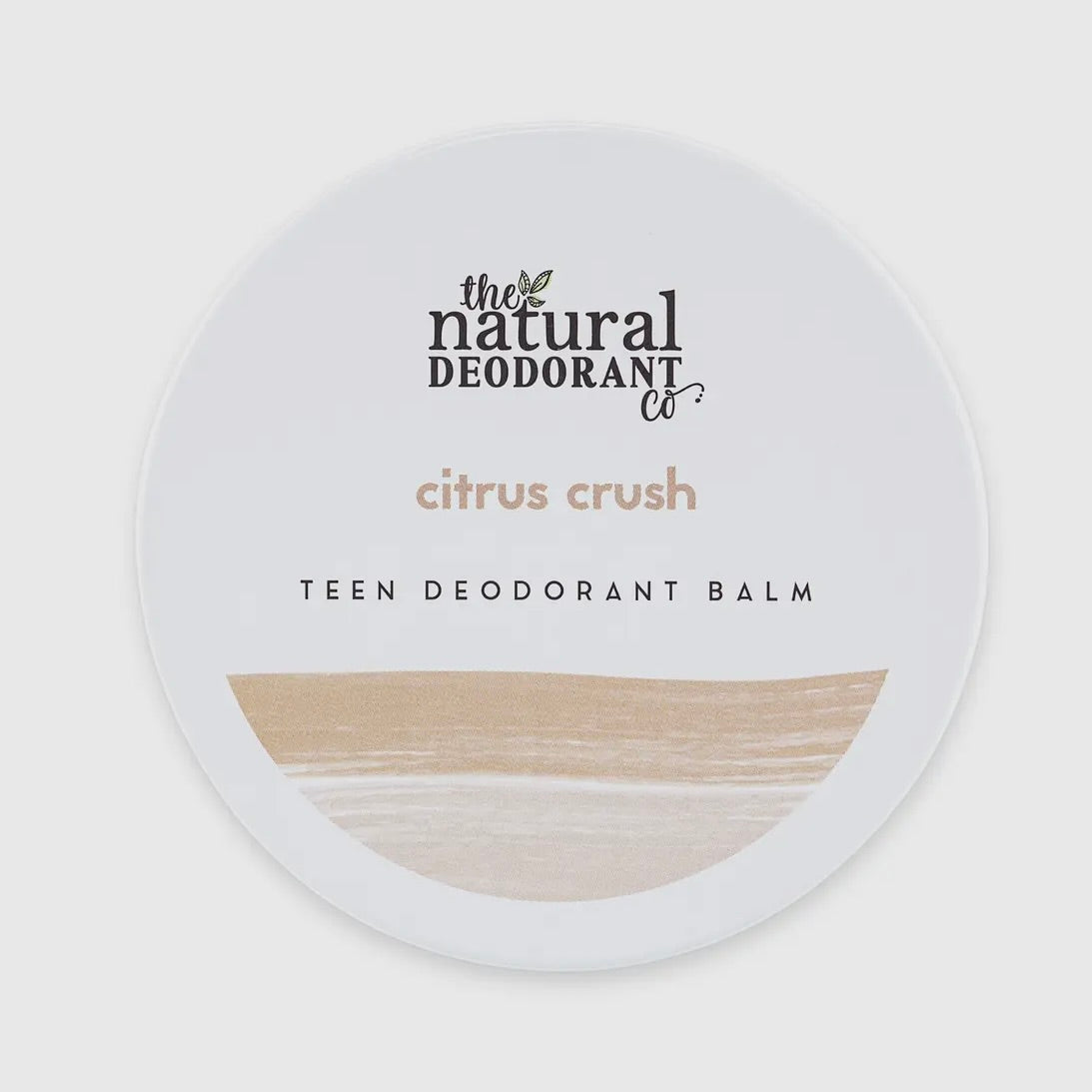 The Natural Deodorant co. Teen Deodorant Balm Citrus Crush - Beauty and the Benefit