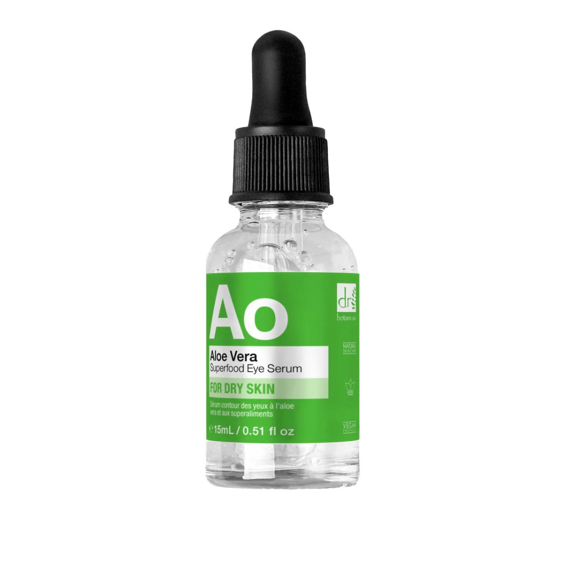 Dr Botanicals - Aloe Vera Superfood Eye Serum 15ml - Beauty and the Benefit