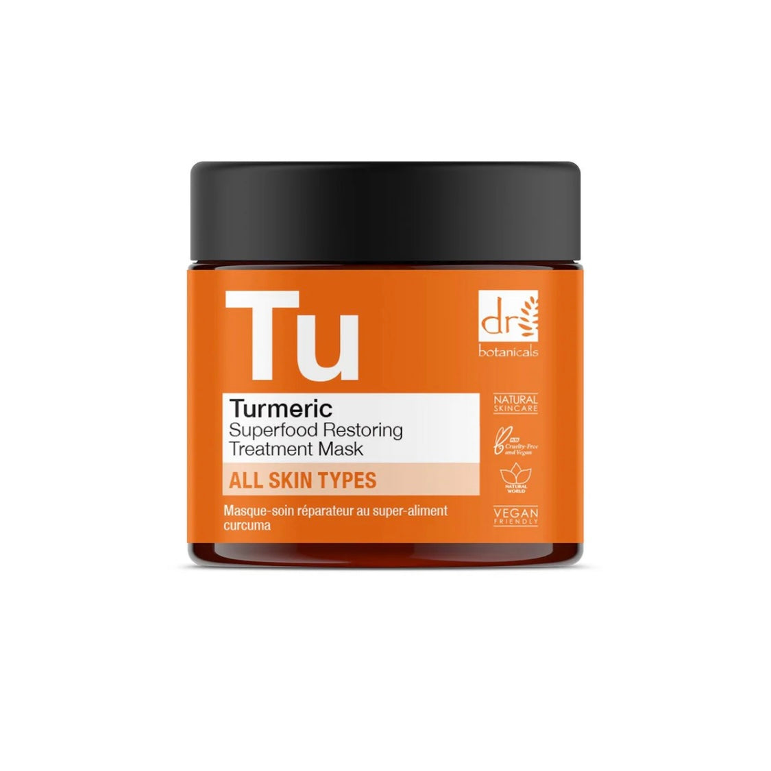 Dr Botanicals - Turmeric Superfood Restoring Treatment Mask 60ml - Beauty and the Benefit