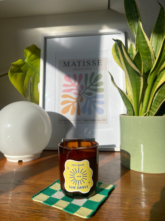 Sun Dance candle by two~good