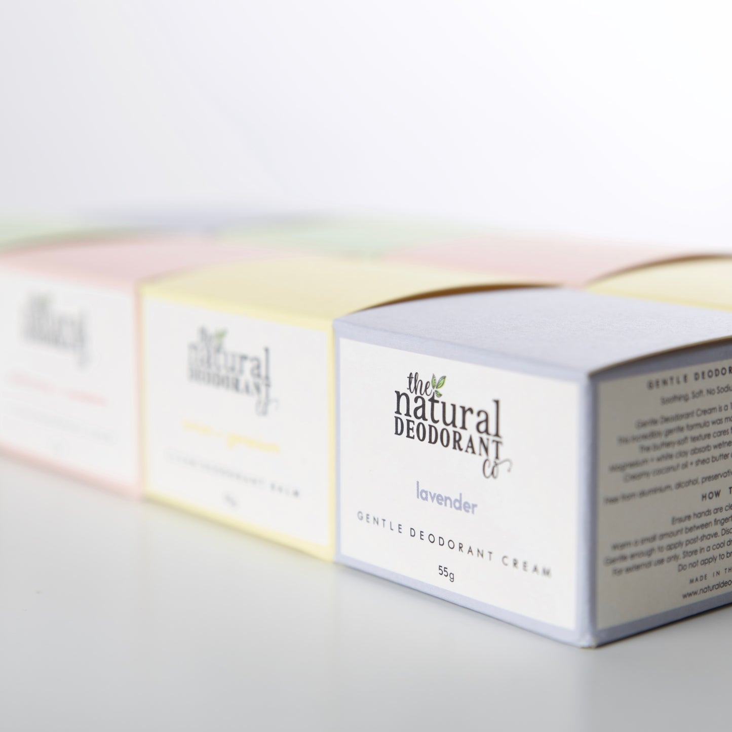 The Natural Deodorant Co. Active Deodorant Balm Mint + Eucalyptus 55g - Beauty and the Benefit