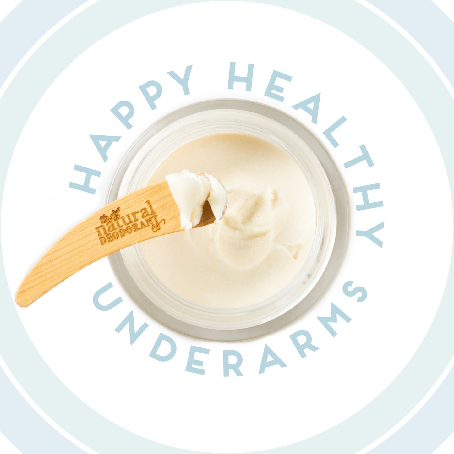 The Natural Deodorant Co. Clean Deodorant Balm Palmarosa + Mandarin 55g - Beauty and the Benefit