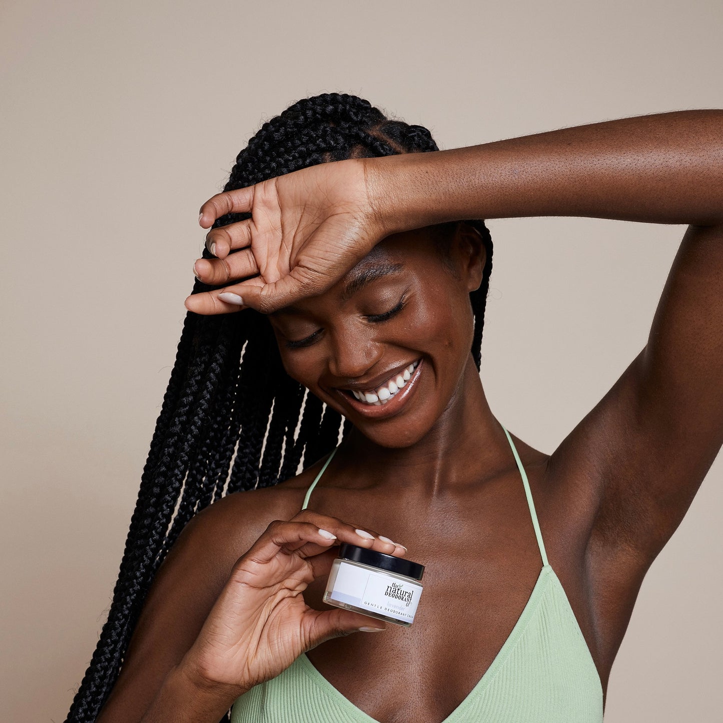 The Natural Deodorant Co. Gentle Deodorant Cream Coconut + Shea (Unscented) 55g - Beauty and the Benefit