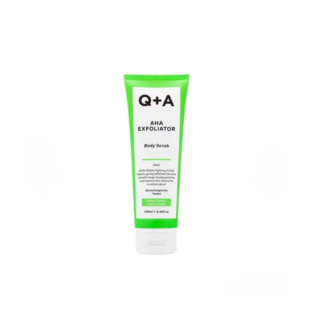 Q+A AHA Exfoliator Body Scrub