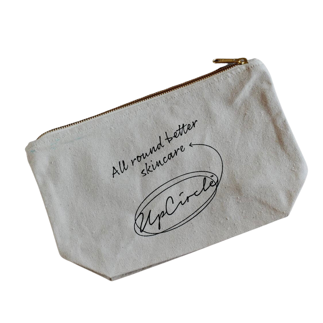 UpCircle - Cotton Wash Bag - Beauty and the Benefit