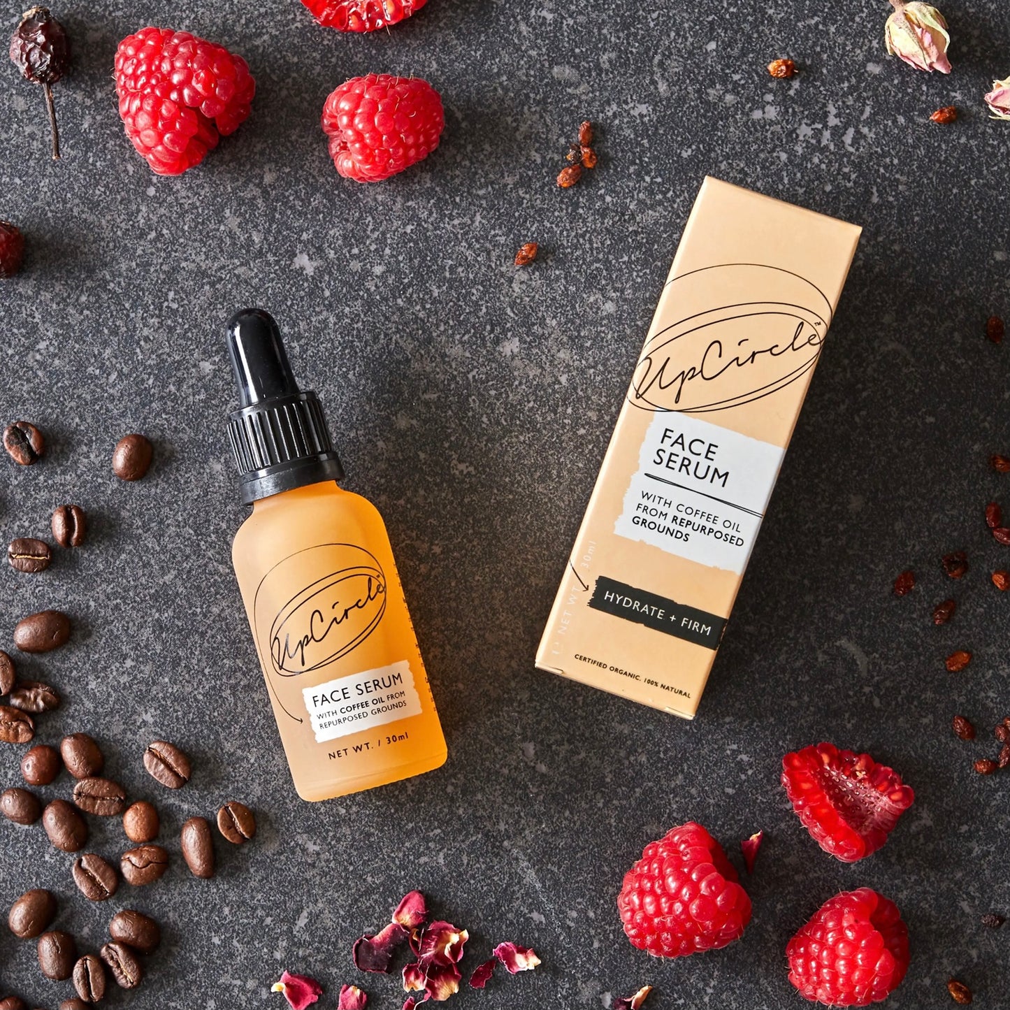 UpCircle Organic Face Serum with Coffee Oil - Beauty and the Benefit