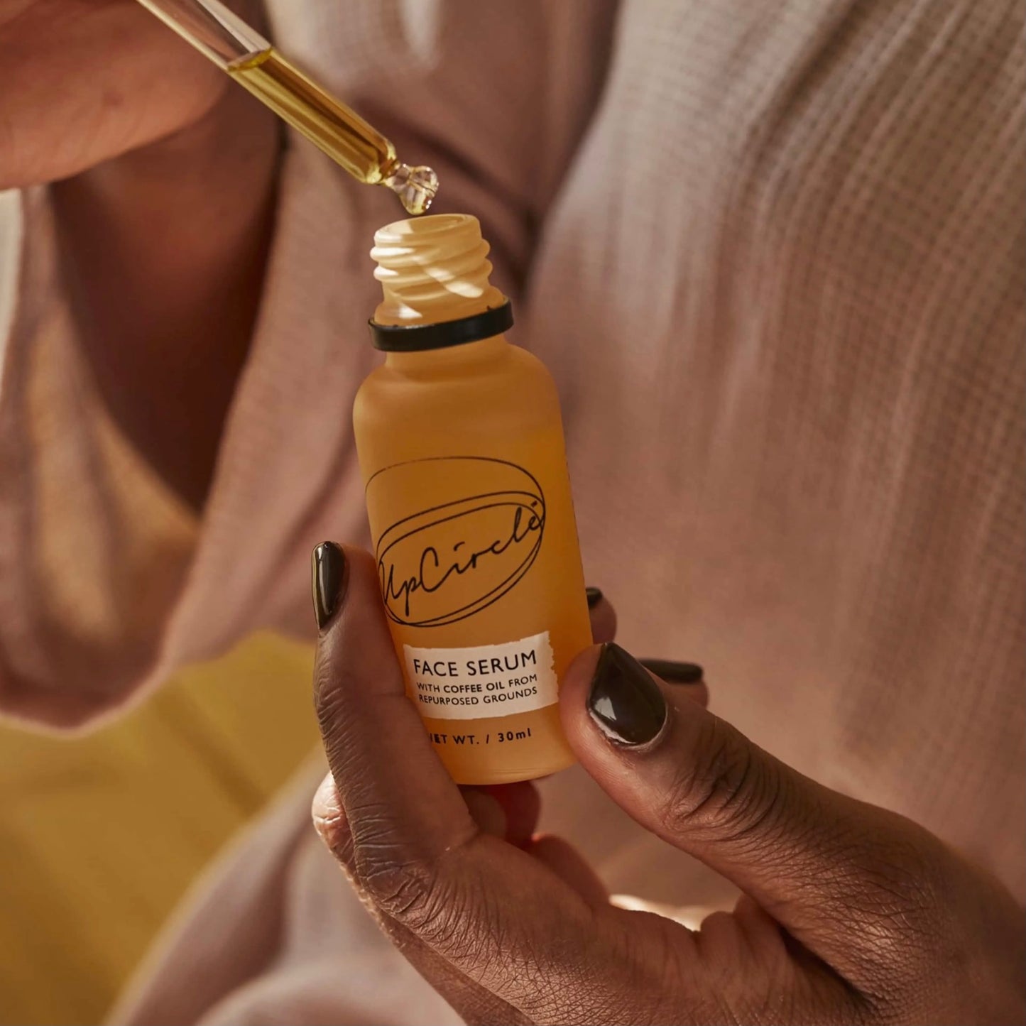 UpCircle Organic Face Serum with Coffee Oil - Beauty and the Benefit