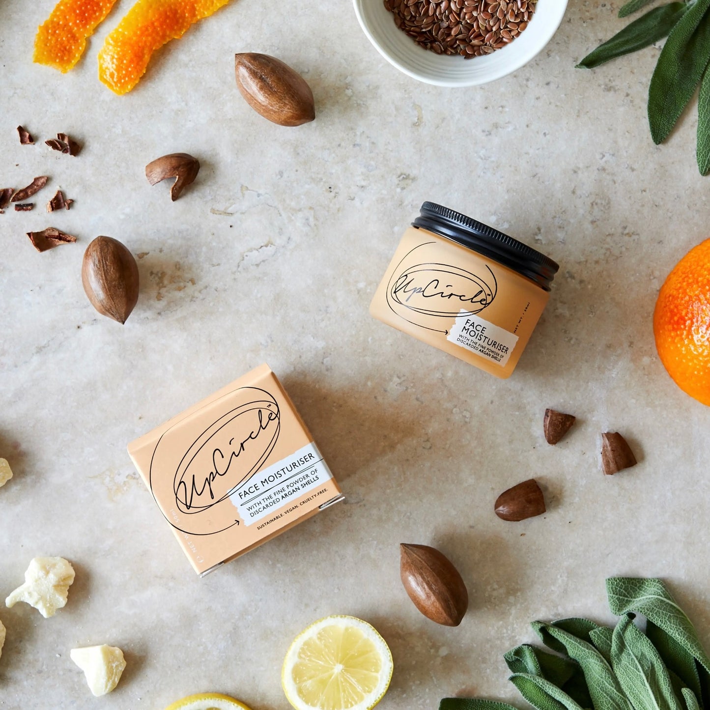 UpCircle - Face Moisturiser with Vitamin E + Aloe Vera - Day Cream as - Beauty and the Benefit