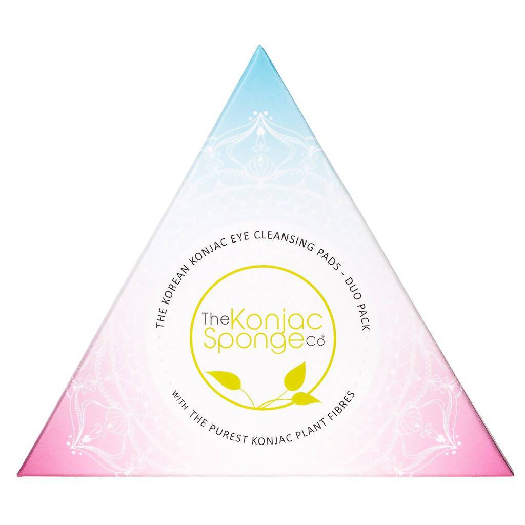 The Konjac Sponge Company Eye Cleansing Pads- Six pack - Beauty and the Benefit