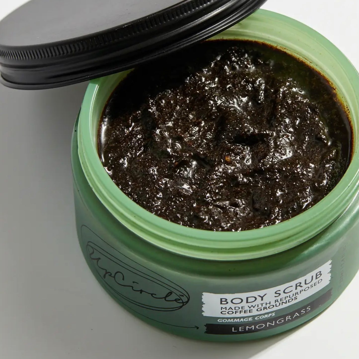 UpCircle Coffee Body Scrub with Lemongrass - Beauty and the Benefit