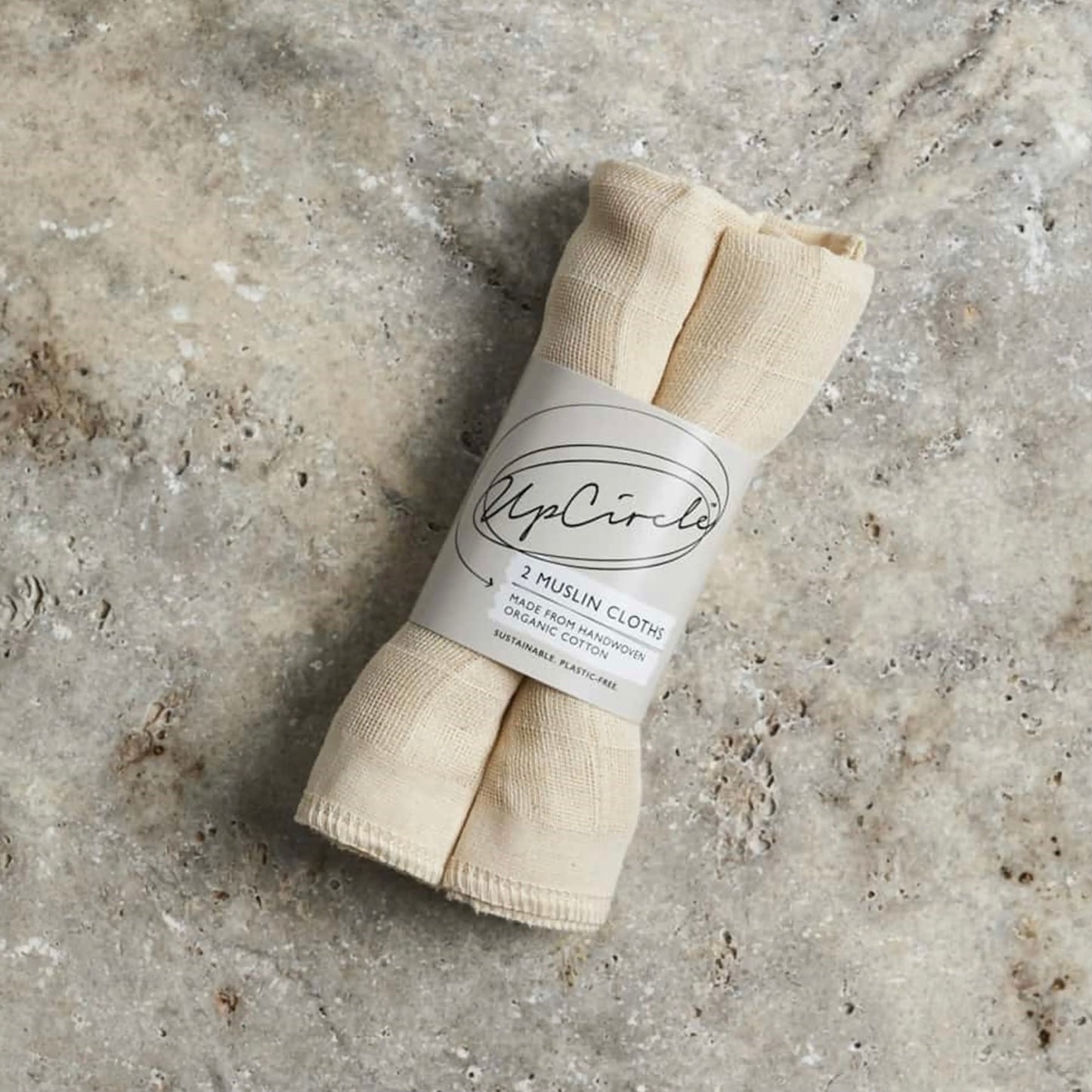 UpCircle Reusable organic Muslin Cloths - Beauty and the Benefit