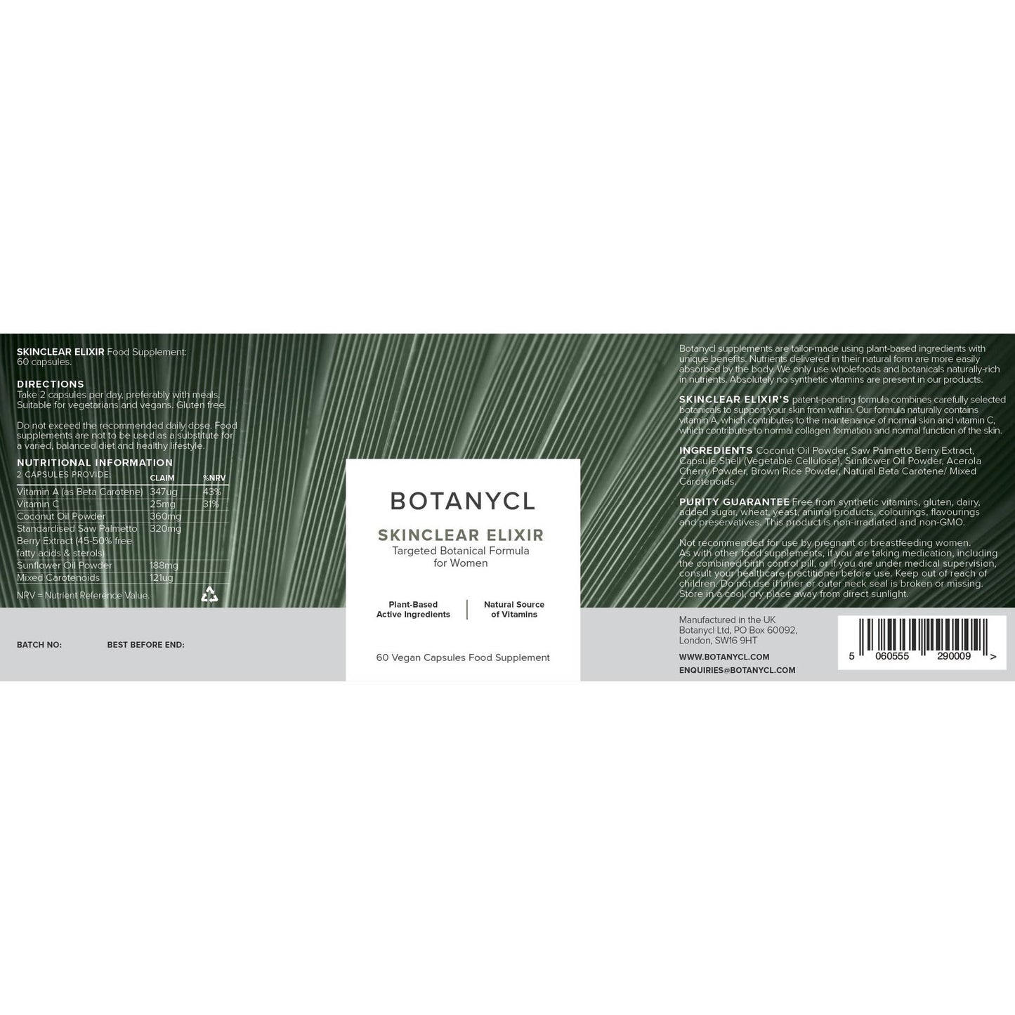 Botanycl SkinClear Elixir - Beauty and the Benefit