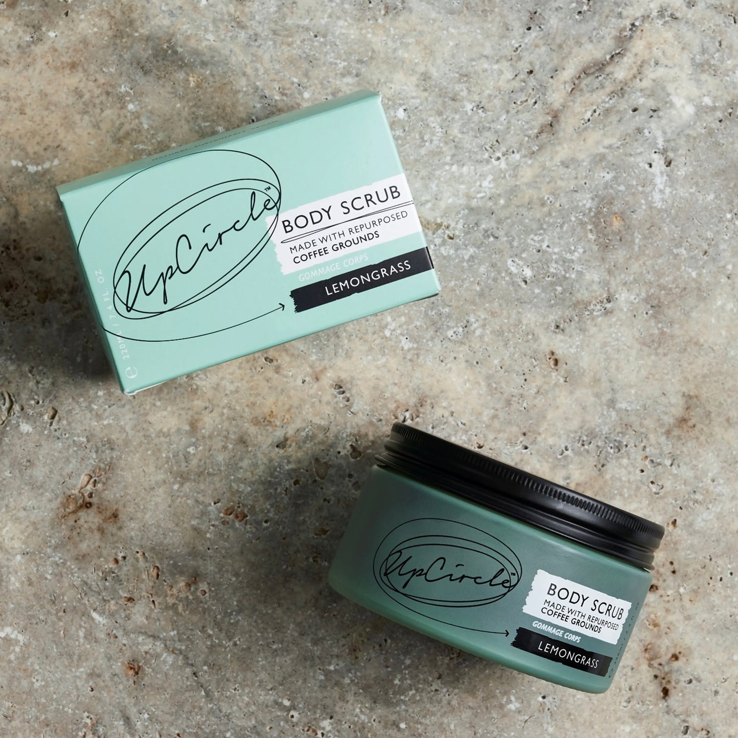 UpCircle Coffee Body Scrub with Lemongrass - Beauty and the Benefit
