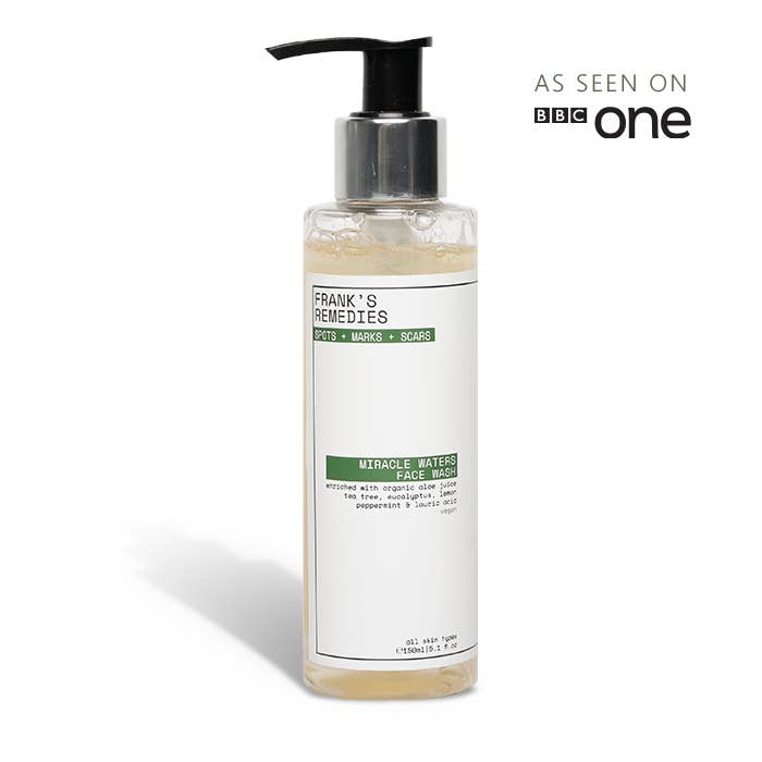 Frank's Remedies Miracle Waters Face Wash - Beauty and the Benefit