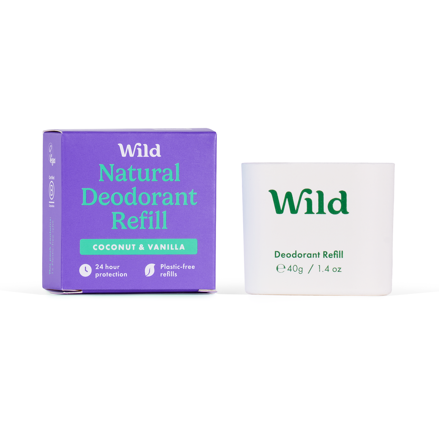 Wild - Coconut & Vanilla Deo Refill