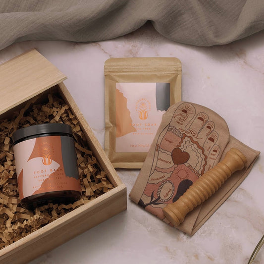 Wanderflower - Reflexology Gift Set - Beauty and the Benefit 