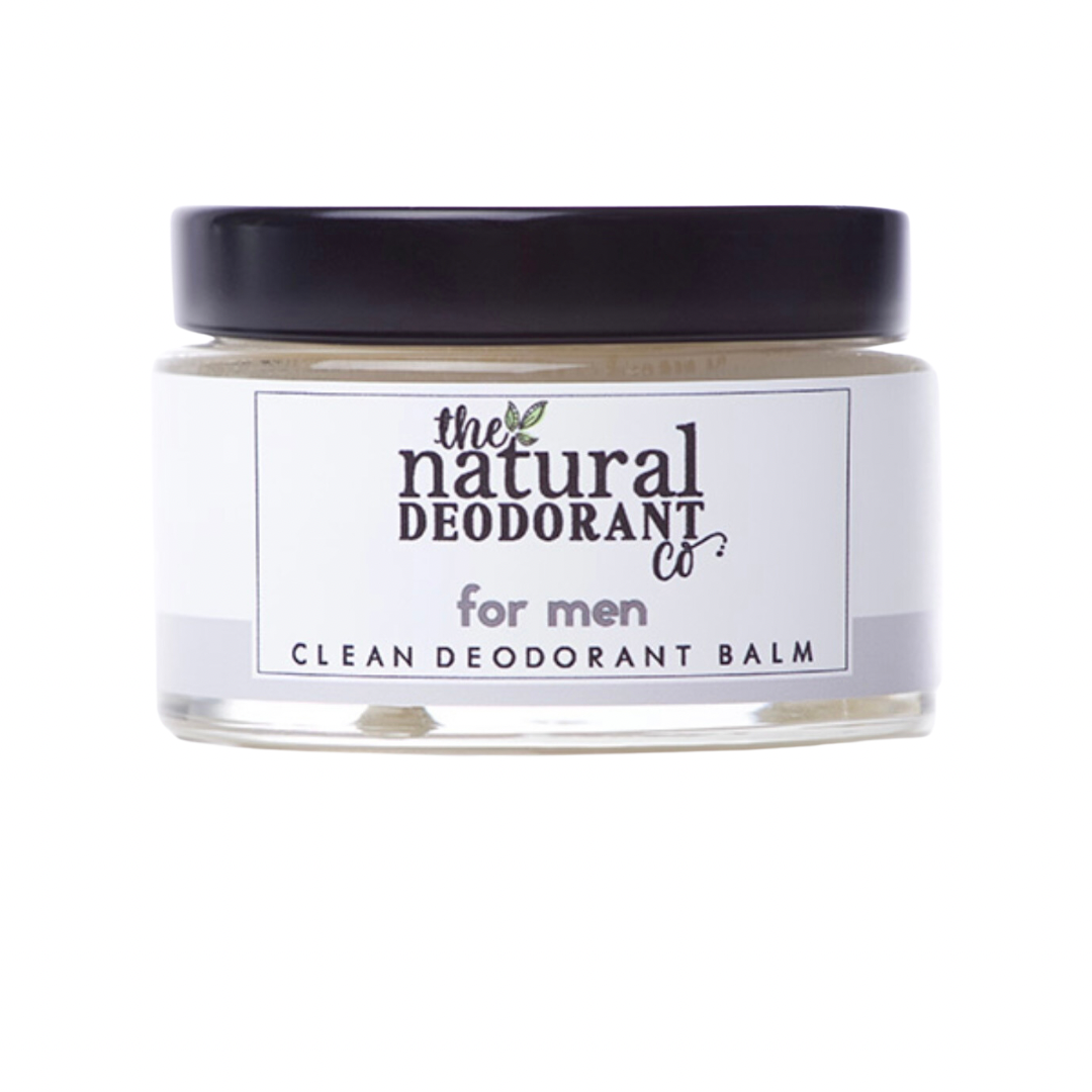 The Natural Deodorant Co. Clean Deodorant Balm for Men 55g - Beauty and the Benefit 