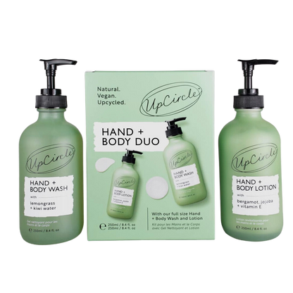 UpCircle - Hand + Body Duo Eco Gift Set - Beauty and the Benefit 