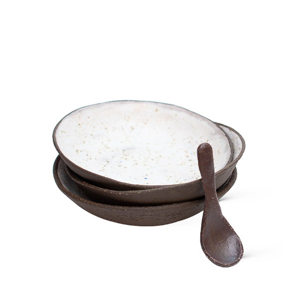 Earth to you - Autumn Leaf Handcrafted Masking Bowl