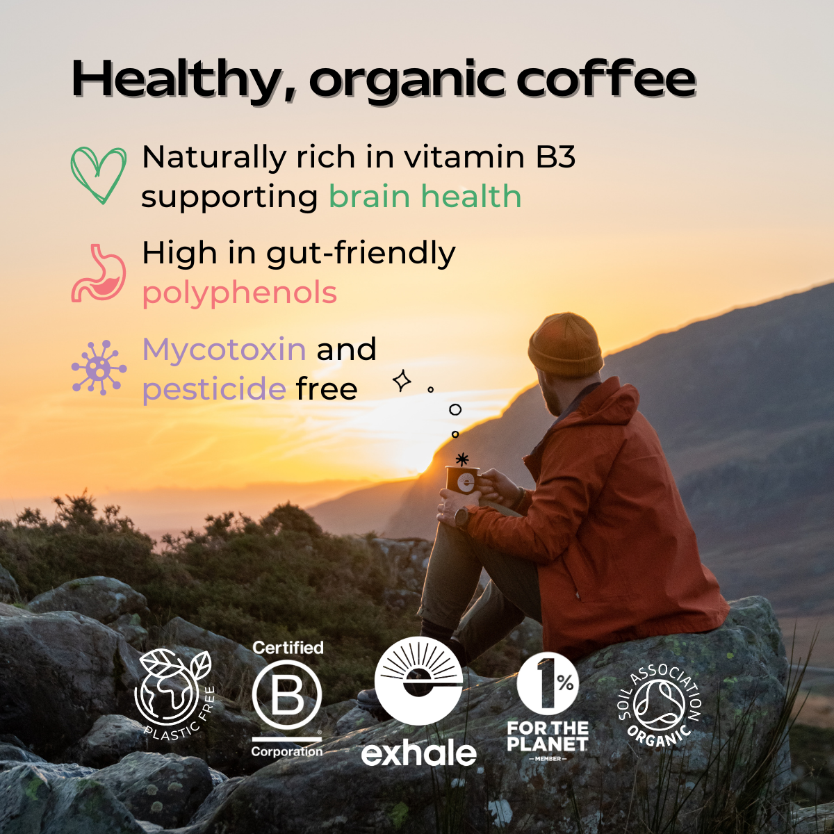 Exhale- Organic Decaf Coffee