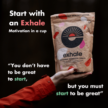 Exhale - Organic Dark(ish) Roast Coffee