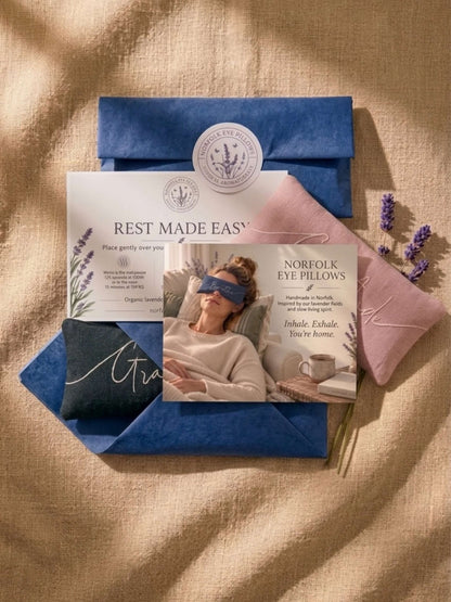 The Norfolk Eye Pillow Company - Gratitude Lavender Eye Pillow