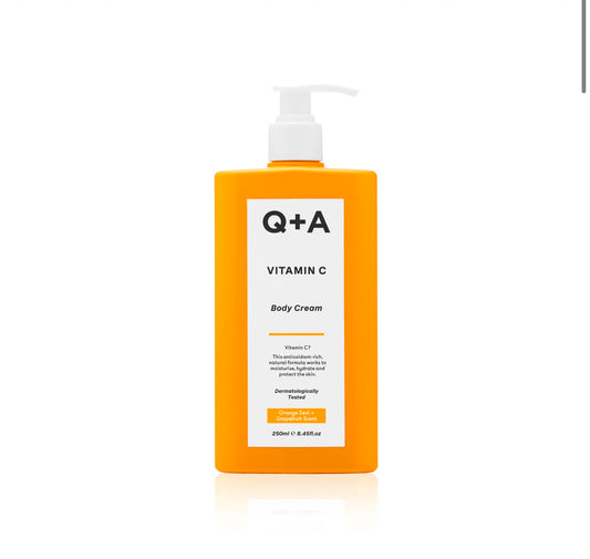 Q+A Vitamin C Body Cream