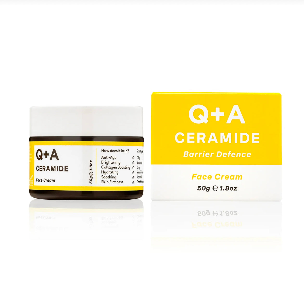 Q+A Ceramide Barrier Defence Face Cream