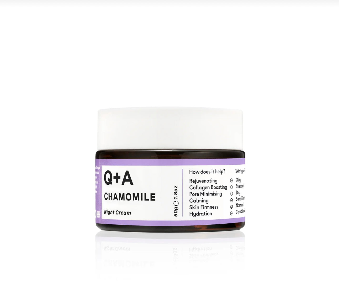 Q+A Chamomile Night Cream