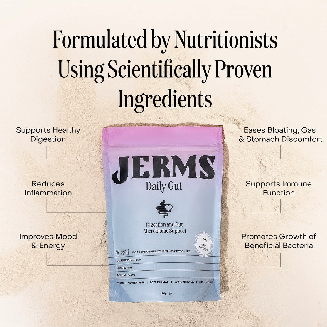 JERMS - Daily Gut - Beauty and the Benefit 