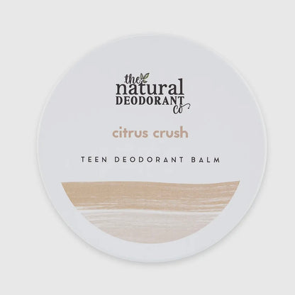 The Natural Deodorant co. Teen Deodorant Balm Citrus Crush - Beauty and the Benefit 